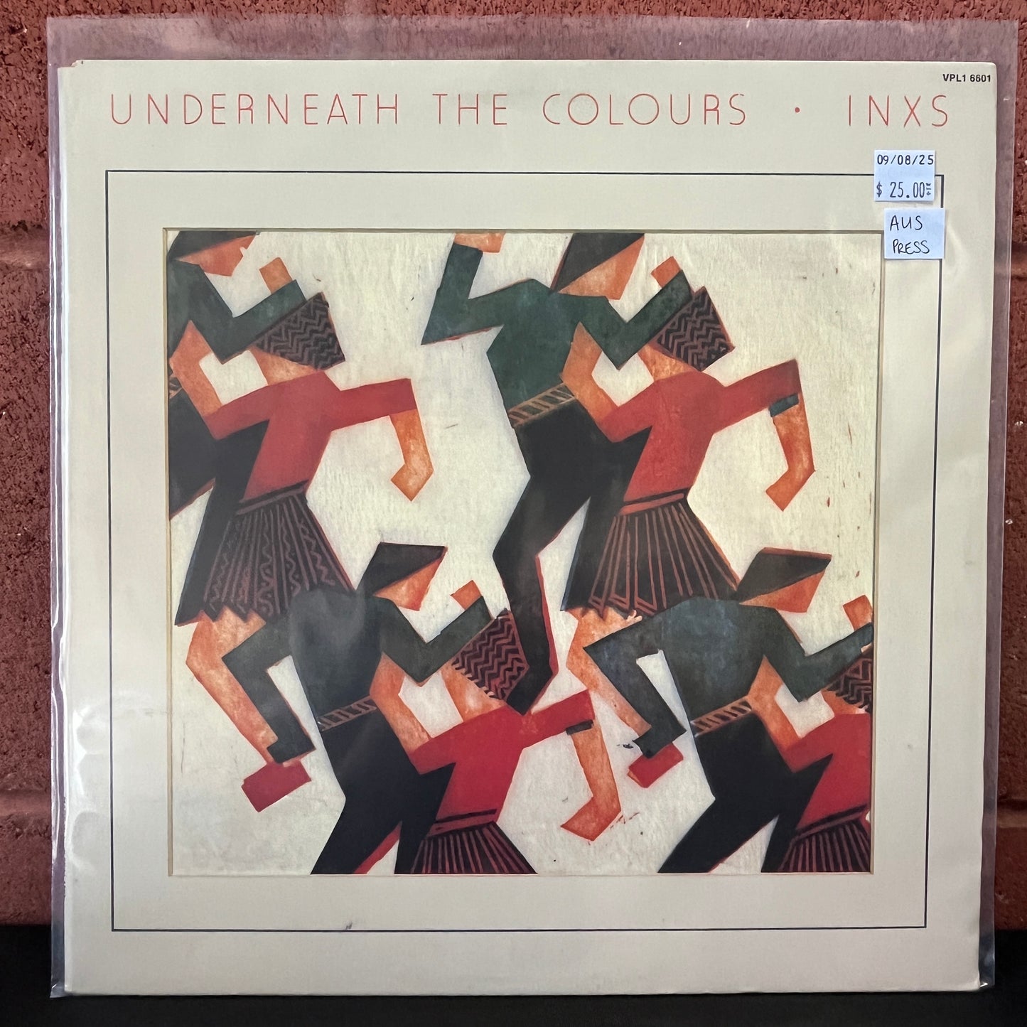 Used Vinyl: INXS "Underneath The Colours" LP (Australian Press)
