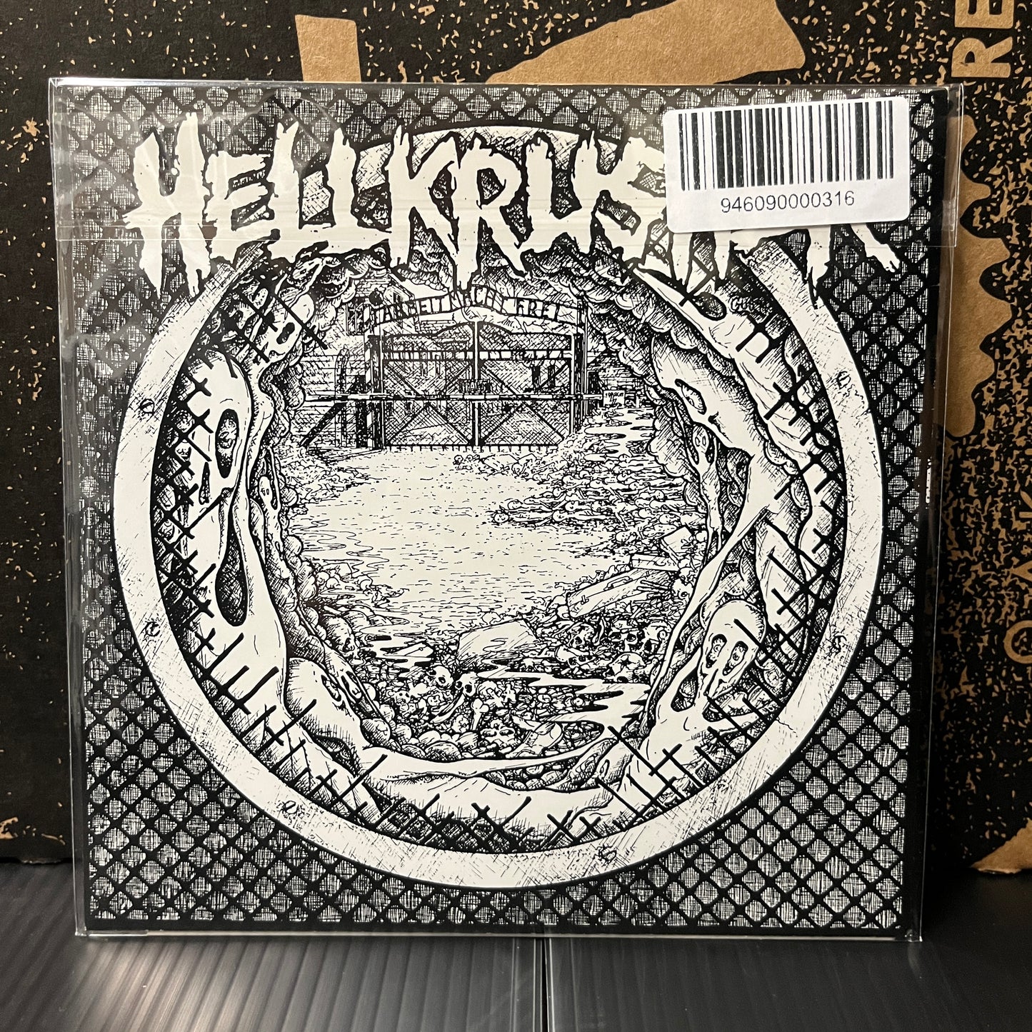 Used Vinyl: Disclose / Hellkrusher "Blood Sucking Freaks III" 7" (1994 Japanese Press)