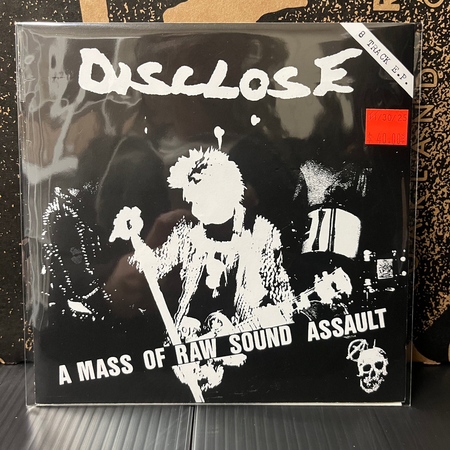 Used Vinyl: Disclose "A Mass Of Raw Sound Assault" 7" (2001 Japanese Press)
