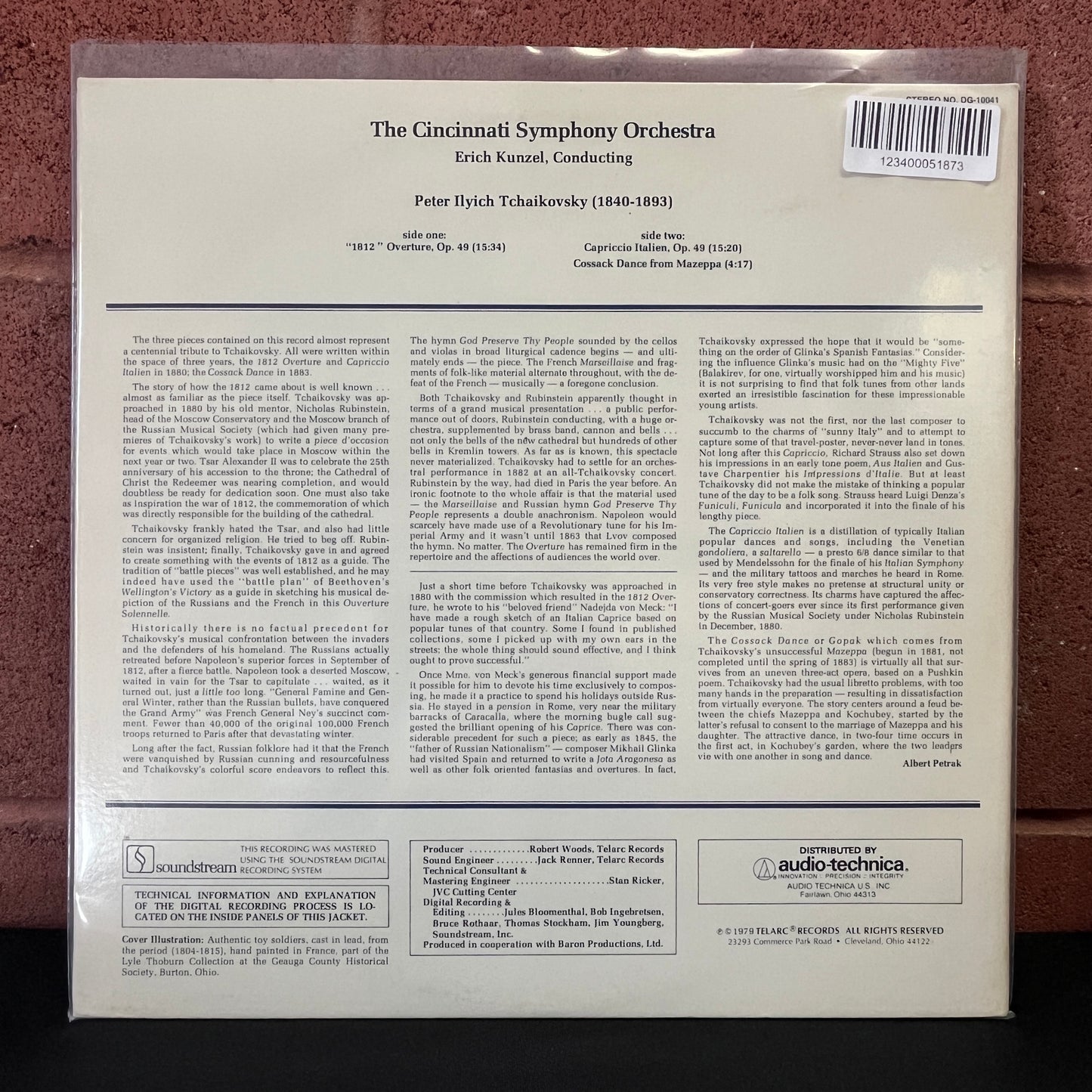 Used Vinyl: Tchaikovsky, Cincinnati Symphony Orchestra, Erich Kunzel "1812 / Capriccio Italien / "Cossack Dance" From Mazeppa" LP