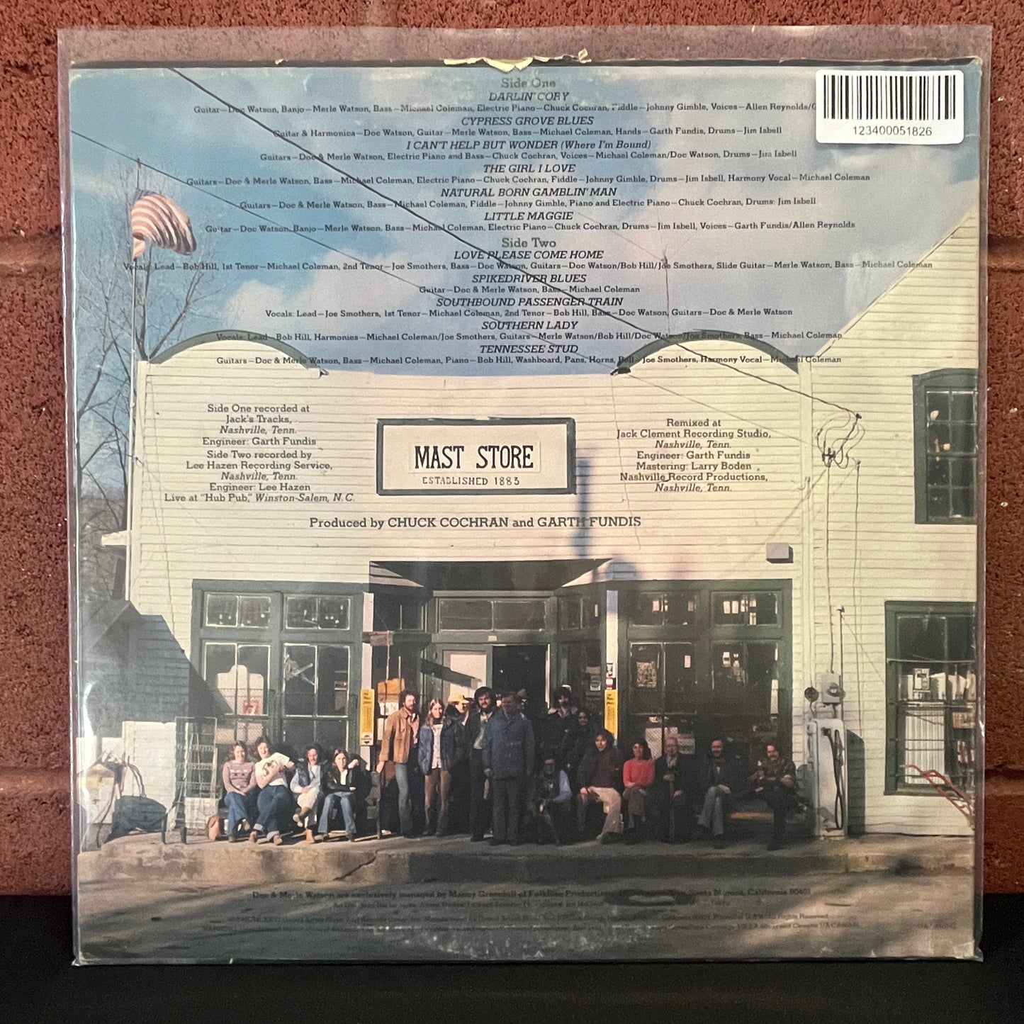 Used Vinyl: Doc Watson "Doc And The Boys" LP