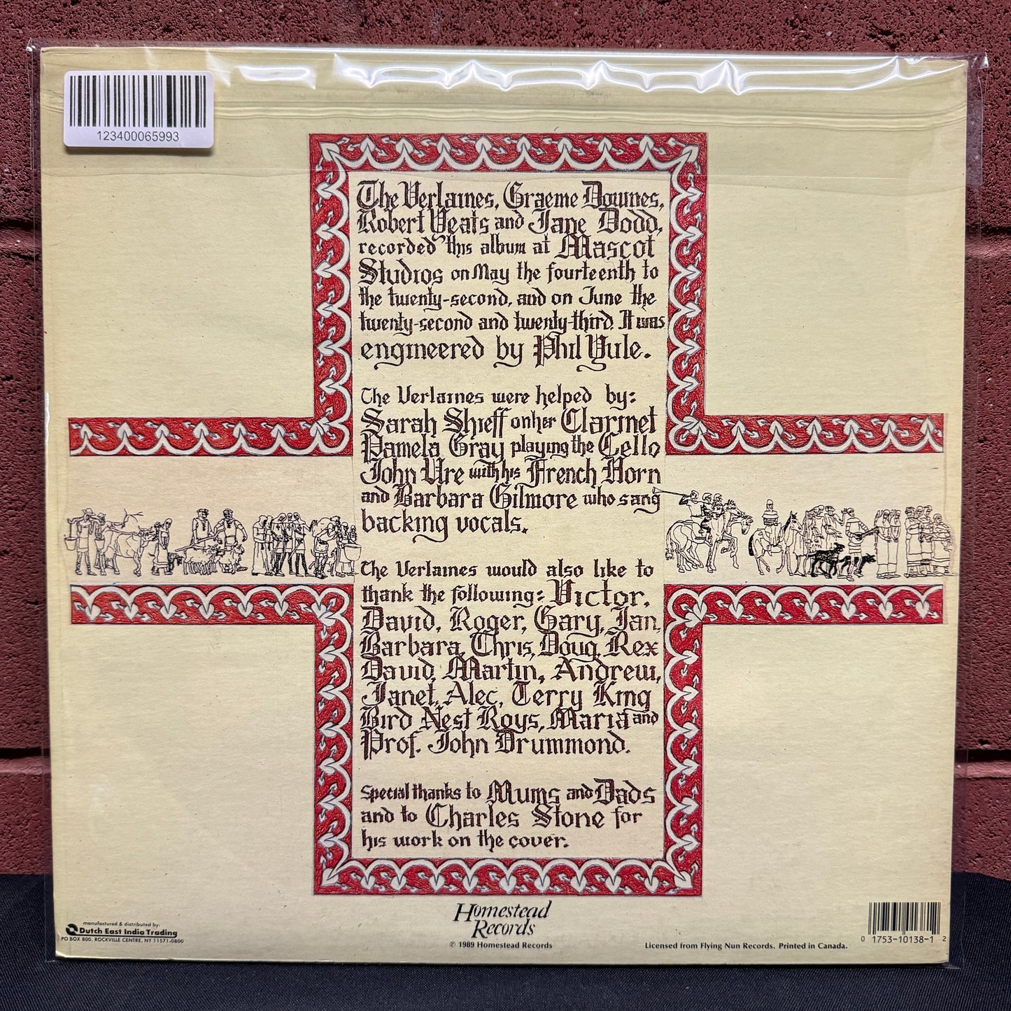 Used Vinyl: The Verlaines "Hallelujah - All The Way Home" LP (1989 US Press)