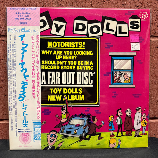 Used Vinyl: Toy Dolls "A Far Out Disc" LP (1985 Japanese White Label Promo)