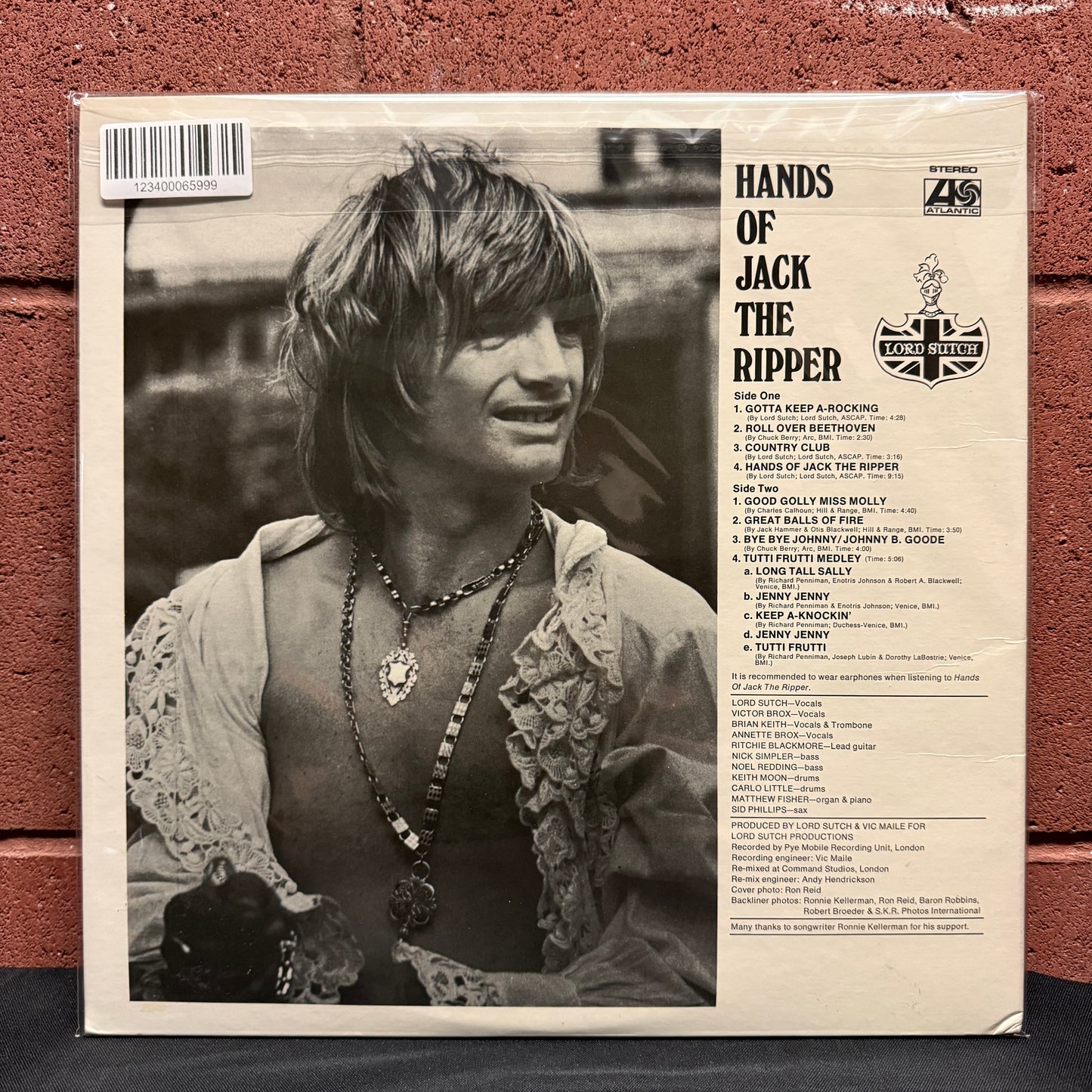 Used Vinyl: Lord Sutch And Heavy Friends "Hands Of Jack The Ripper" LP (1981 Japanese Press)
