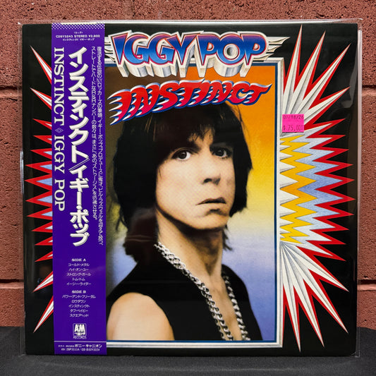 Used Vinyl: Iggy Pop "Instinct" LP (1988 Japanese Issue)