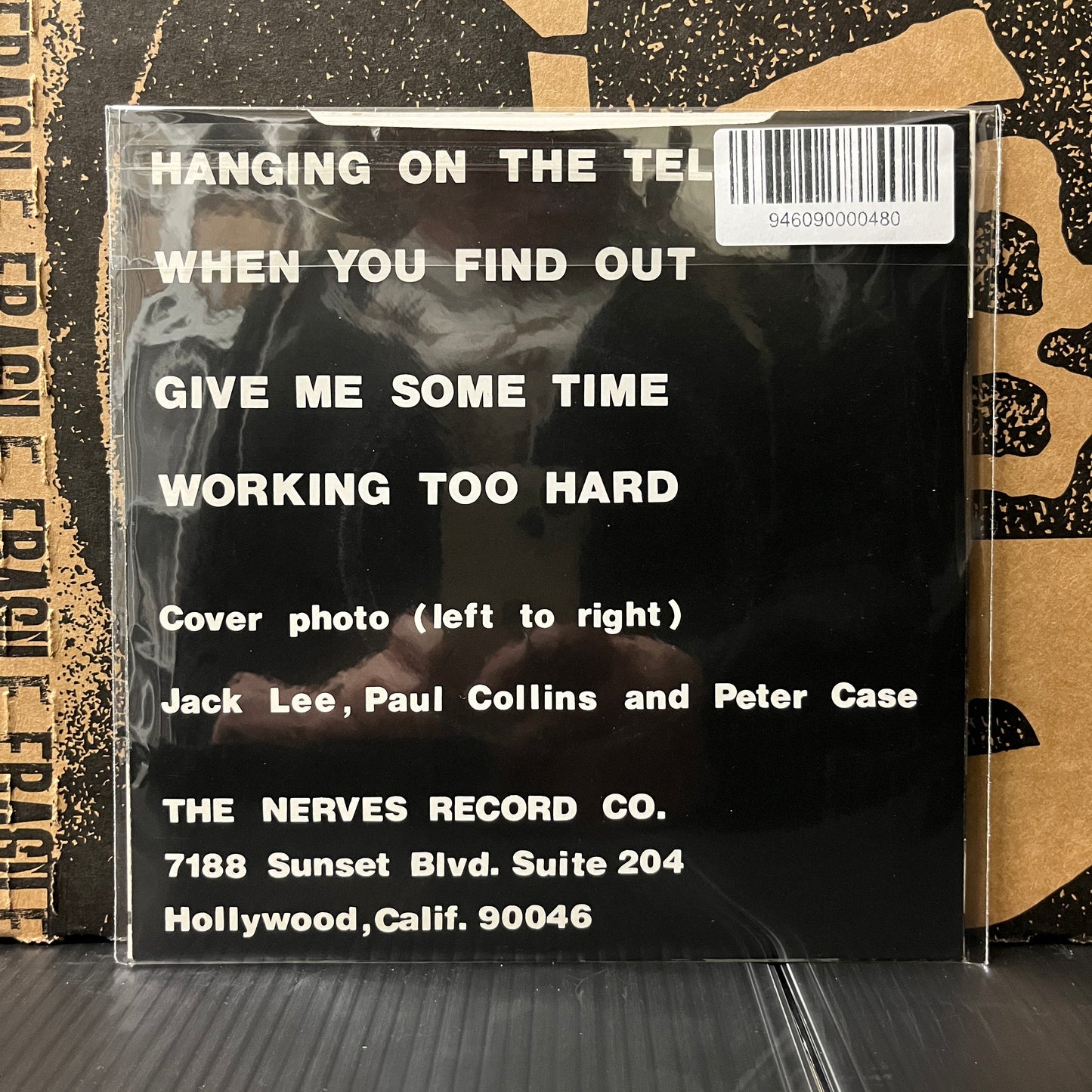 Used Vinyl: The Nerves "S/T" 7" (Japanese Bootleg Press)