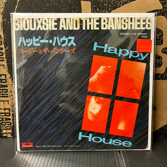 Used Vinyl: Siouxsie And The Banshees "Happy House / Drop Dead / Celebration" 7" (1980 Japanese Promo Press Injection Label)