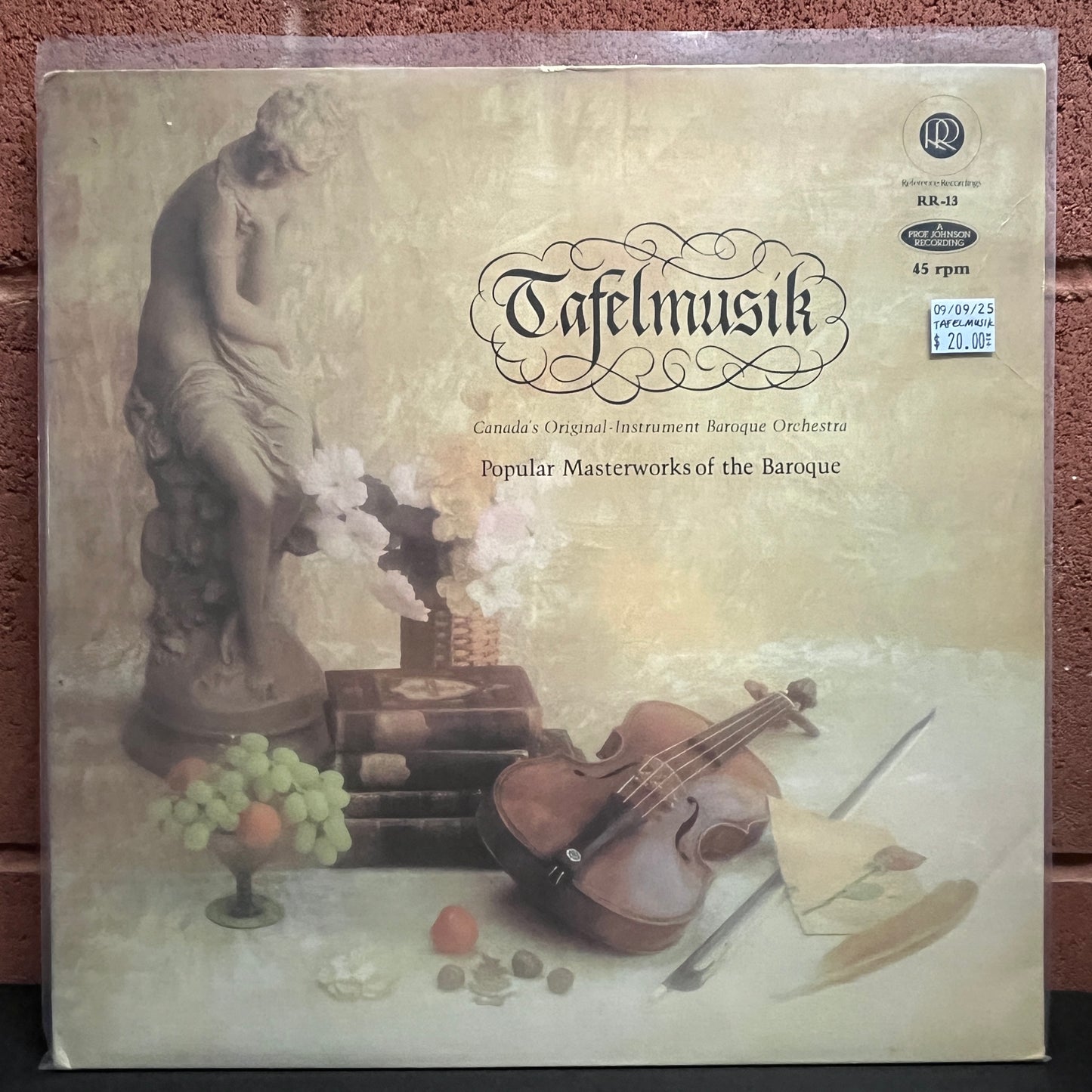 Used Vinyl: Tafelmusik "Popular Masterworks Of The Baroque" LP