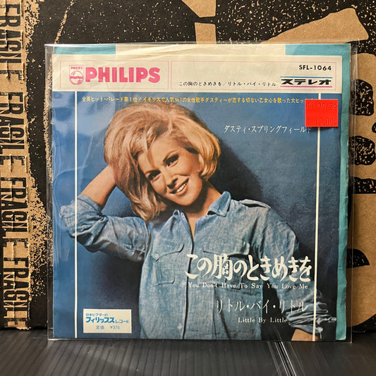 Used Vinyl: Dusty Springfield "You Don't Have To Say You Love Me / Little By Little" 7" (Japanese Press)