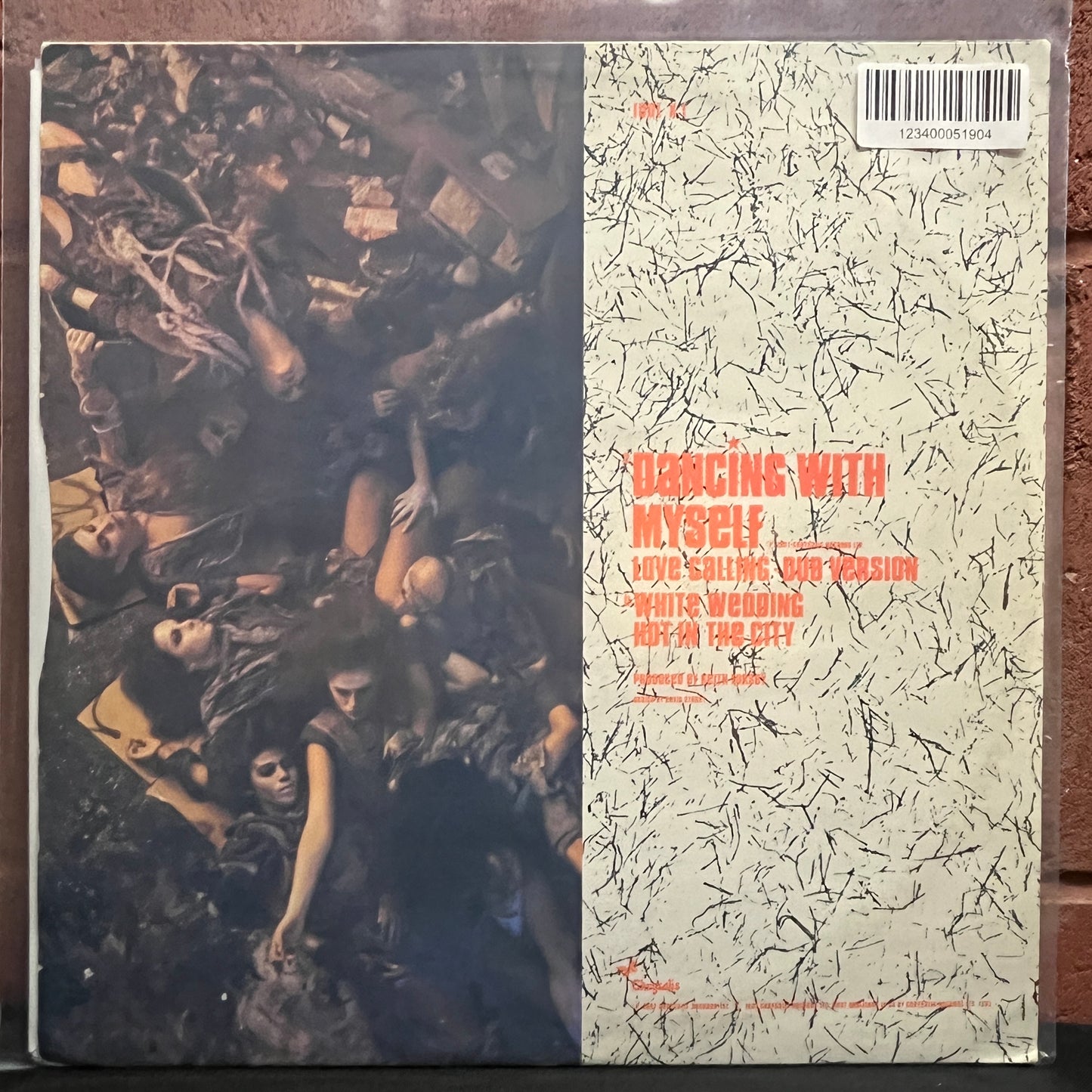 Used Vinyl: Billy Idol "Dancing With Myself" 12" (1983 UK Press)