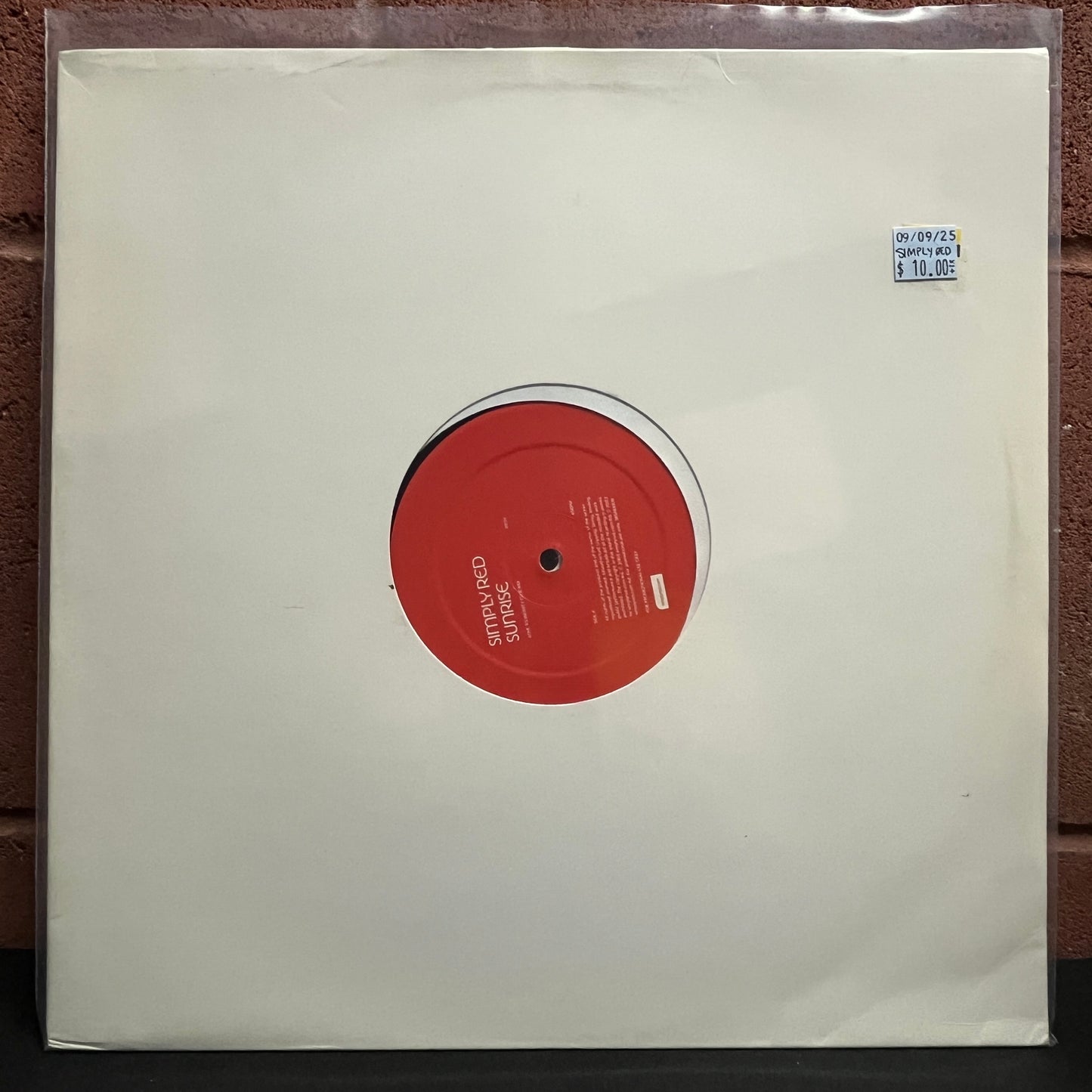 Used Vinyl: Simply Red "Sunrise" 2x12" (2003 UK Press)