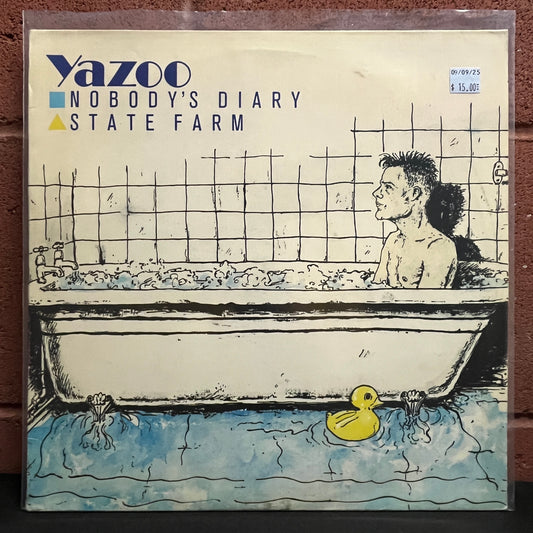 Used Vinyl: Yazoo "Nobody's Diary / State Farm" 12" (1983 UK Press)