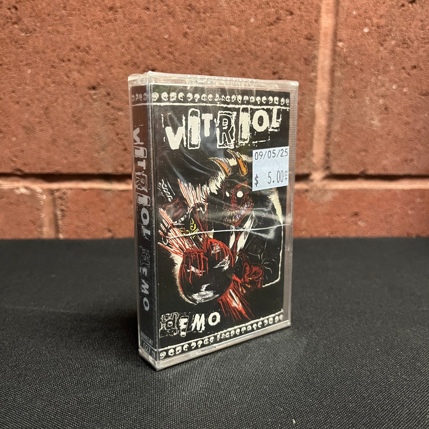 Used Cassette: Vitriol "Demo" Tape (Sealed)