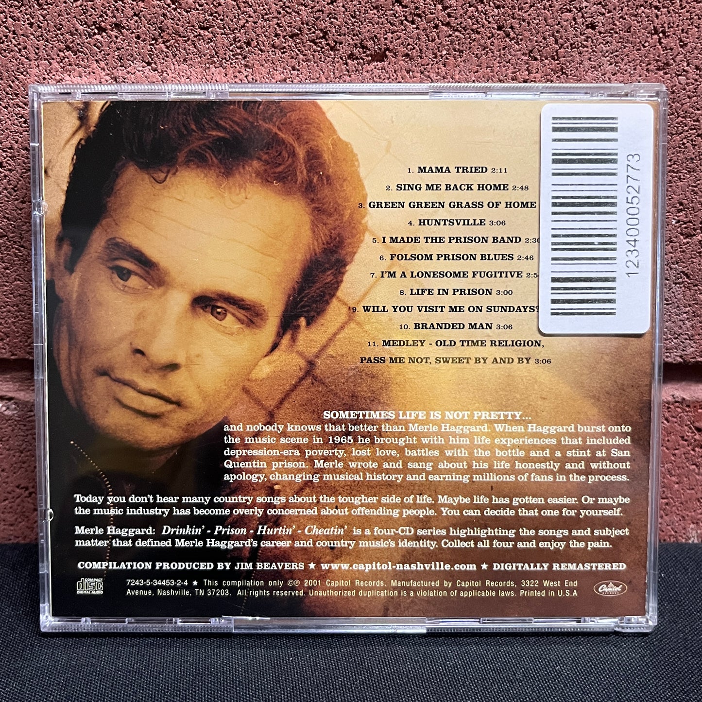 Used CD: Merle Haggard "Prison" CD