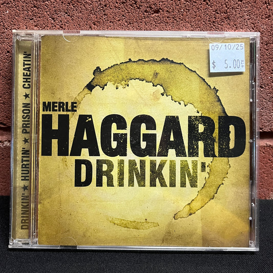 Used CD: Merle Haggard "Drinkin'" CD