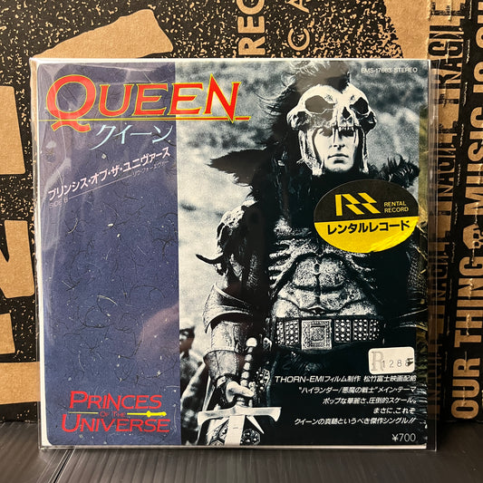 Used Vinyl: Queen "Princes Of The Universe / Who Wants To Live Forever" 7" (Japanese Press)