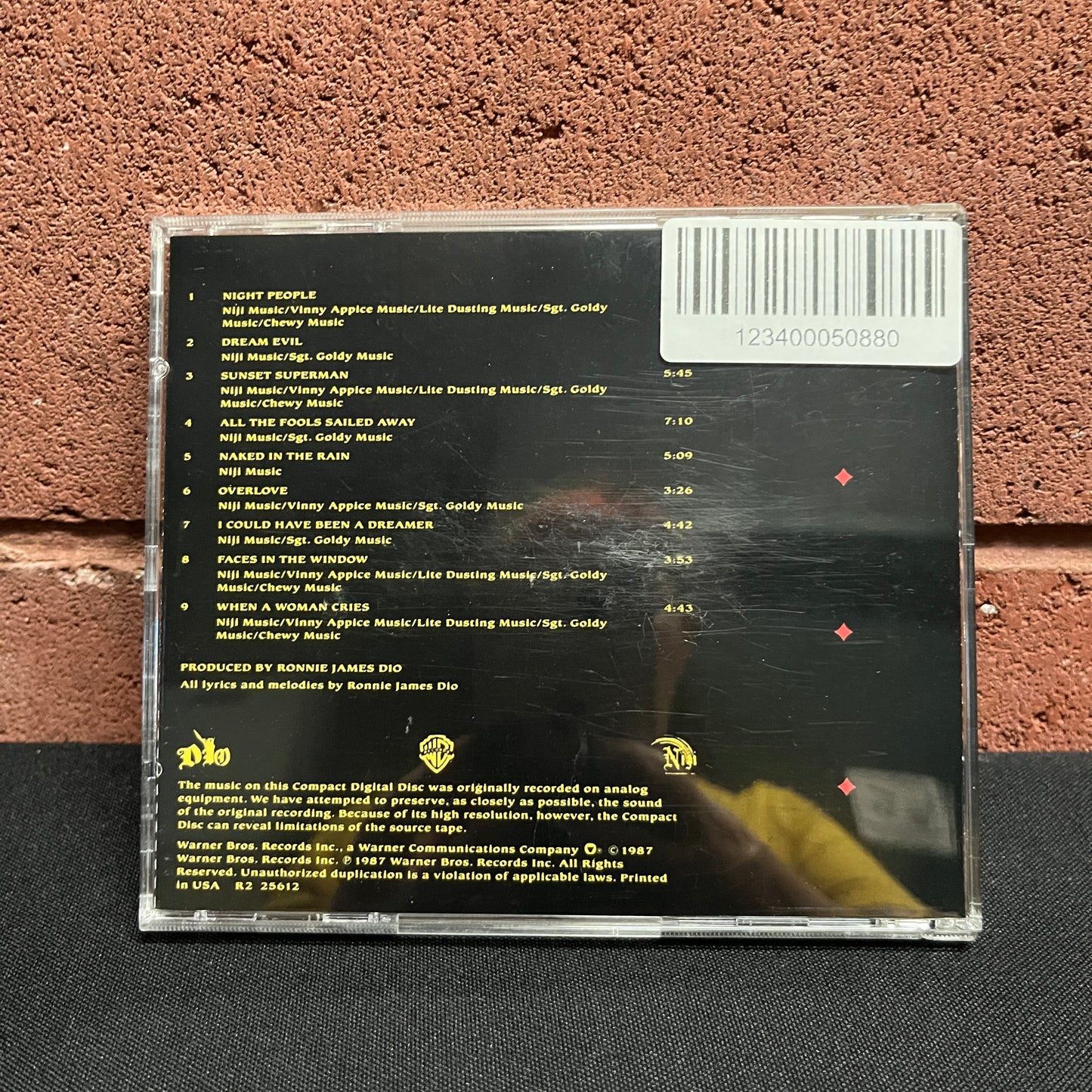 Used CD: Dio "Dream Evil" CD