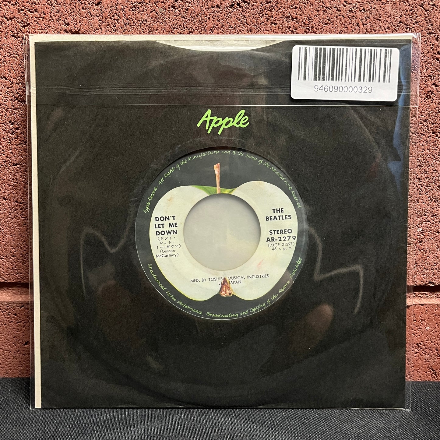 Used Vinyl: The Beatles "Get Back / Don't Let Me Down" 7" (400 Yen Cover Japanese Press)