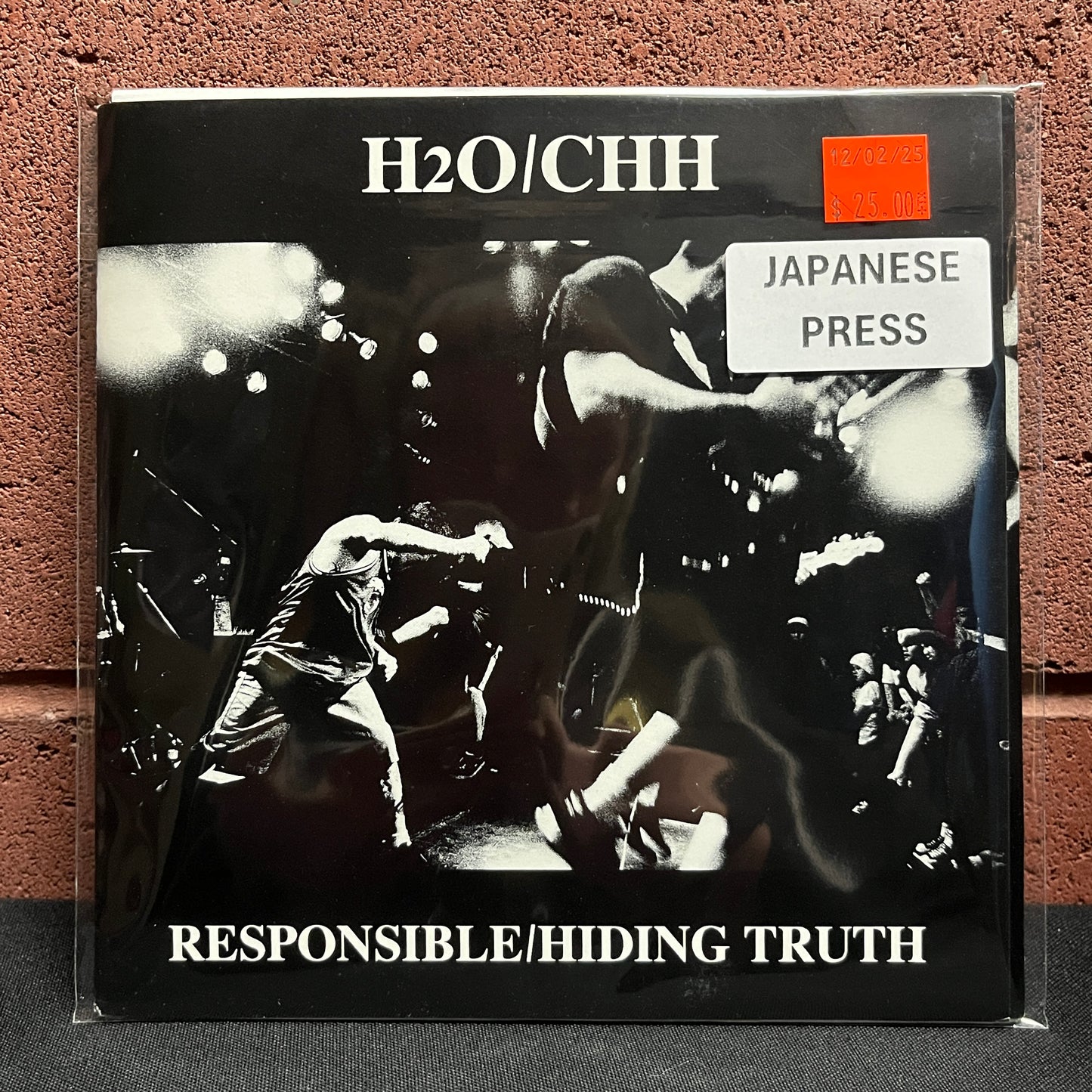 Used Vinyl: H2O / Coke Head Hipsters "Split" 2x7" (White Vinyl Japanese Press)