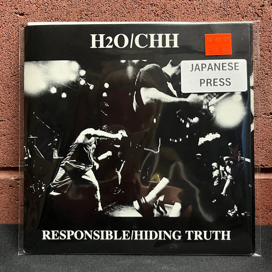 Used Vinyl: H2O / Coke Head Hipsters "Split" 2x7" (White Vinyl Japanese Press)