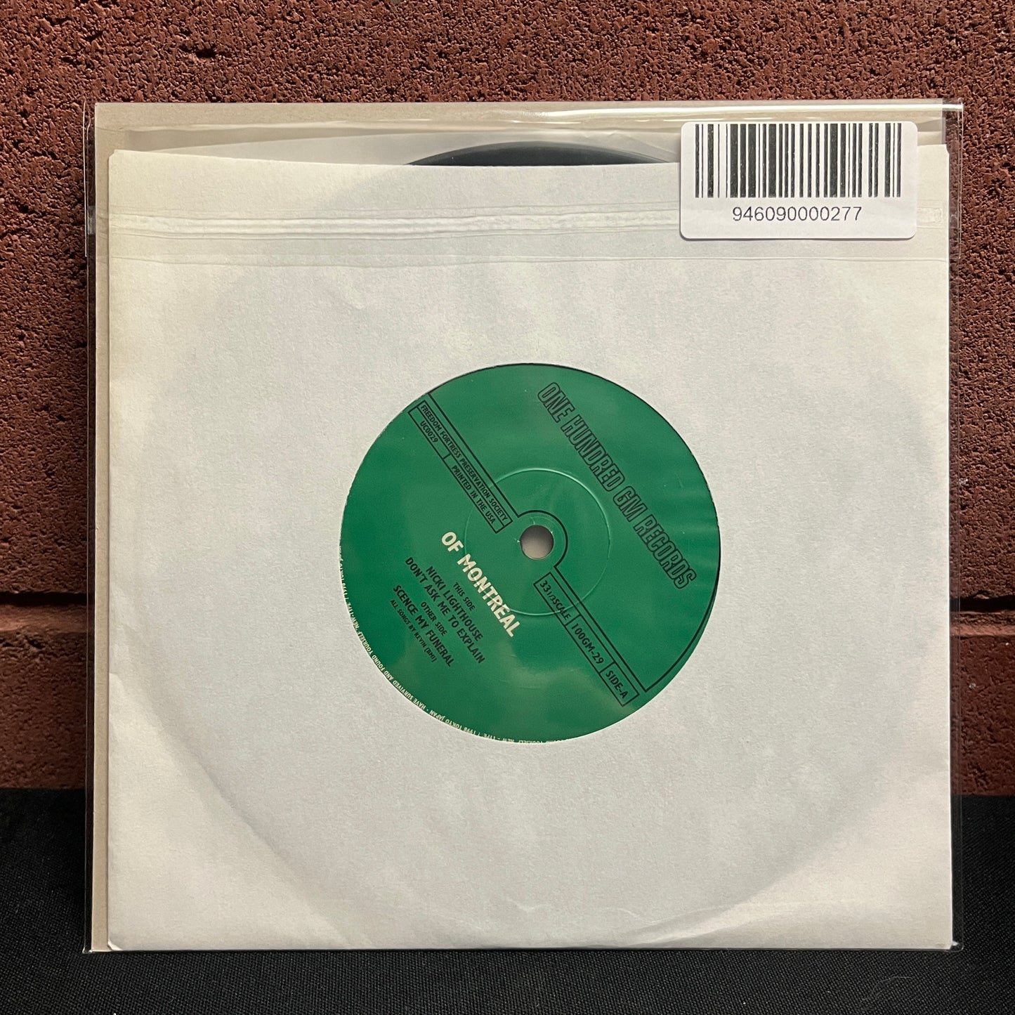 Used Vinyl: Of Montreal "Nicki Lighthouse" 7" (Japanese Press)