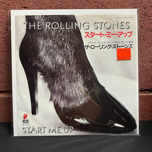 Used Vinyl: The Rolling Stones "Start Me Up / No Use In Crying" 7" (Japanese Press)