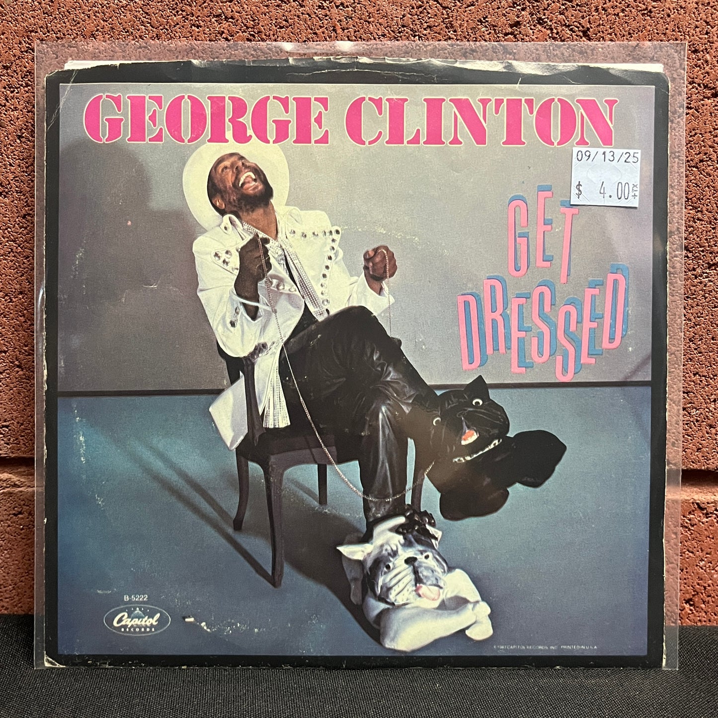 Used Vinyl: George Clinton "Get Dressed" 7"