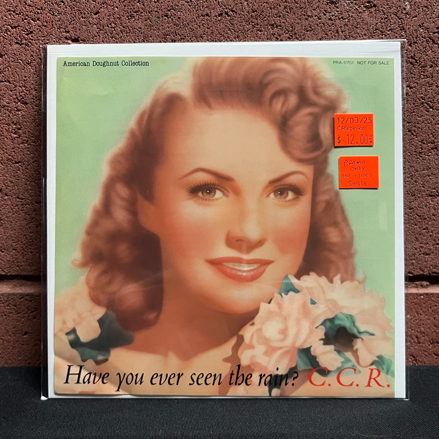 Used Vinyl: Creedence Clearwater Revival "Have You Ever Seen The Rain?" 7" (Promo Only Single Sided Japanese Press)