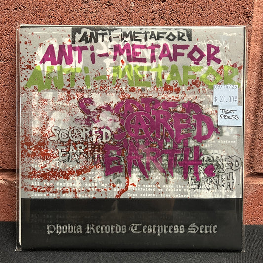 Used Vinyl: Anti-Metafor / Scared Earth "Split" 7" (Test Press Edition)
