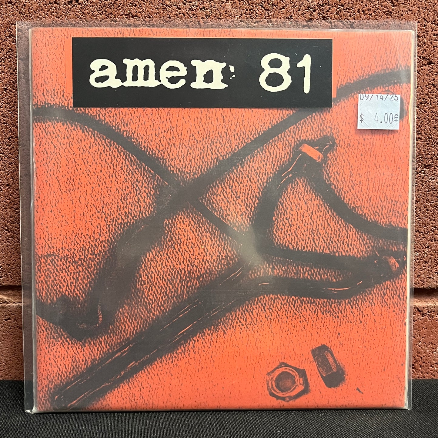 Used Vinyl: Amen 81 "S/T" 7"