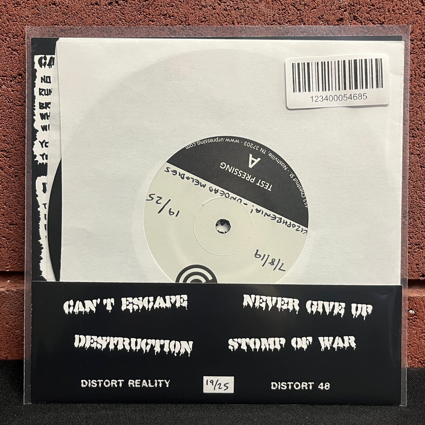 Used Vinyl: Skizophrenia! "Undead Melodies" 7" (Test press)