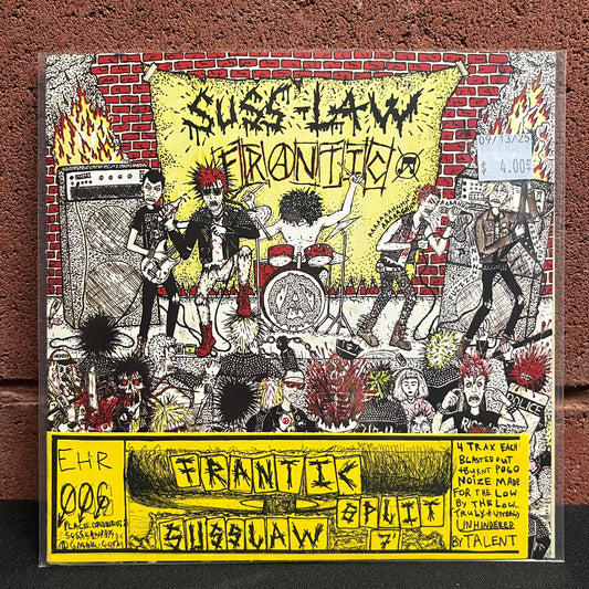 Used Vinyl: Suss Law / Frantic" "Split" 7"
