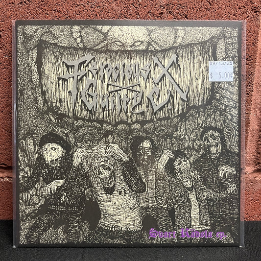 Used Vinyl: Ferocious X / Guilty C. "Svart Rädsla EP." 7"