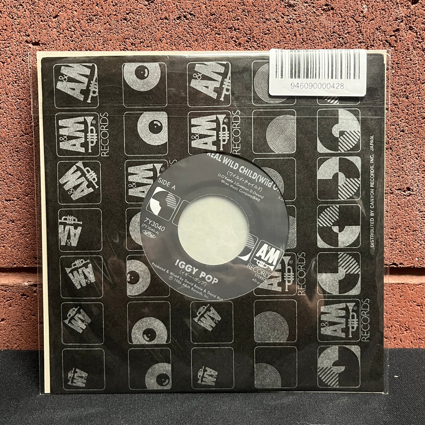 Used Vinyl: Iggy Pop "Real Wild Child (Wild One) / Little Miss Emperor" 7" (Japanese Press)