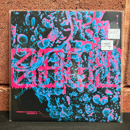 Used Vinyl: S.H.I.T. "Hidden In Eternity / Eraser III" 7" (Clear Vinyl)