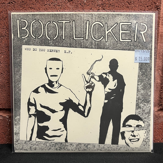 Used Vinyl: Bootlicker ‎"Who Do You Serve? E.P." 7" (Green Vinyl)