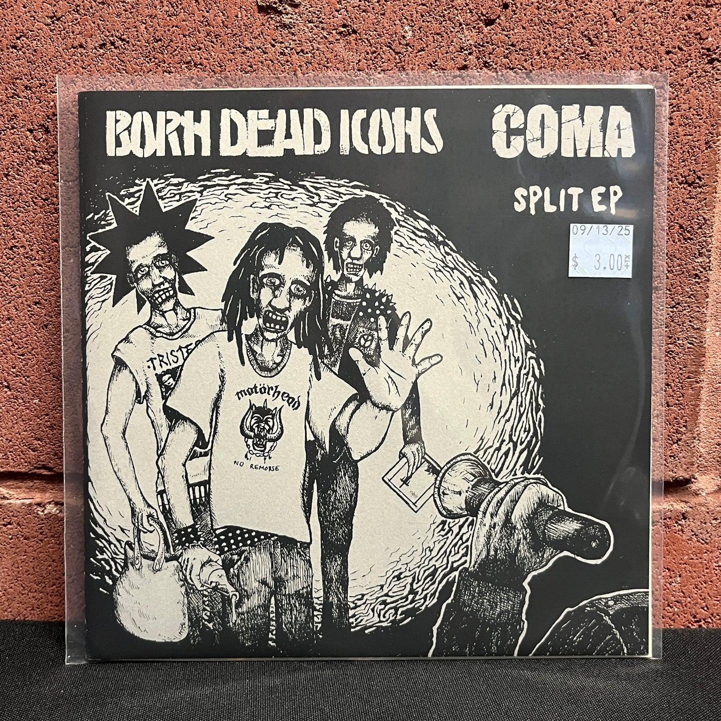 Used Vinyl: Born Dead Icons / Coma "Split" 7"