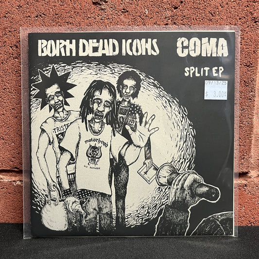 Used Vinyl: Born Dead Icons / Coma "Split" 7"