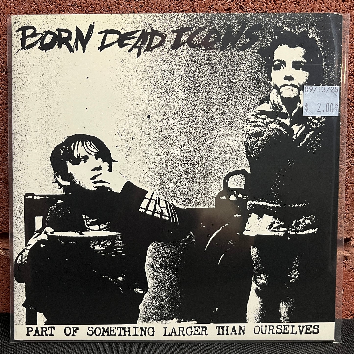 Used Vinyl: Born Dead Icons "Part Of Something Larger Than Ourselves" 7"