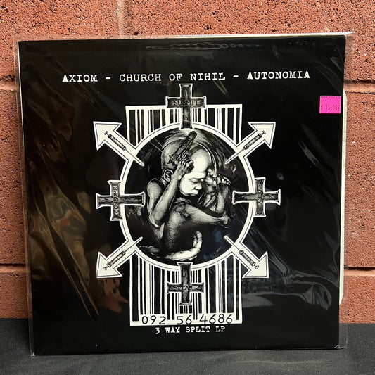 Used Vinyl: Axiiom / Church Of Nihil / Autonomia "3-Way Split" LP