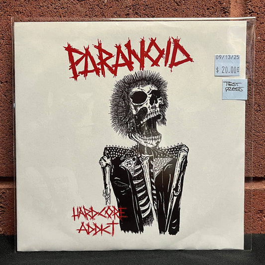 Used Vinyl: Paranoid "Hardcore Addict" 7" (Test Press)