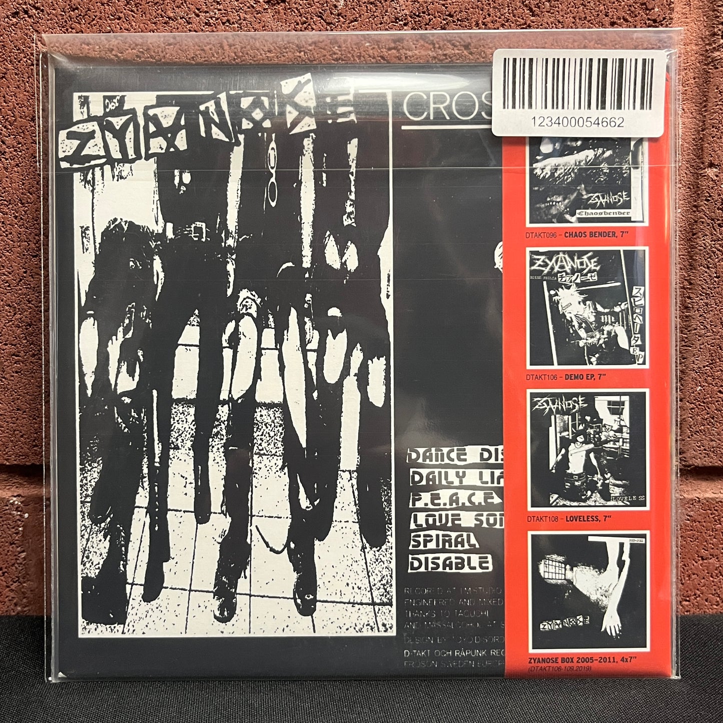 Used Vinyl: Zyanose "Crossing" 7" (Orange Vinyl)