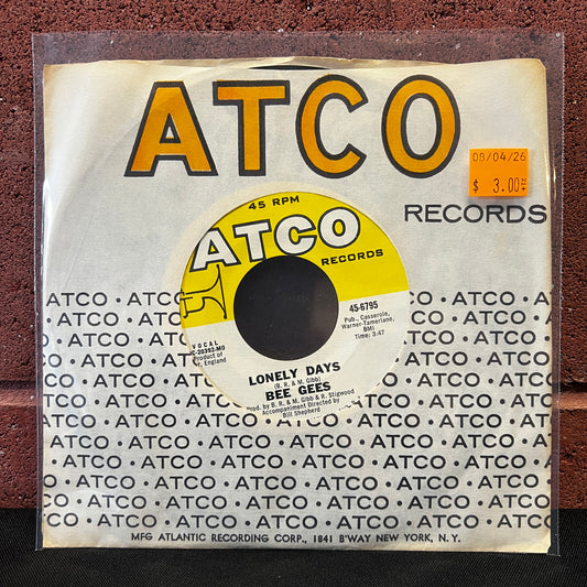 Used Vinyl: Bee Gees "Lonely Days / Man For All Seasons" 7"