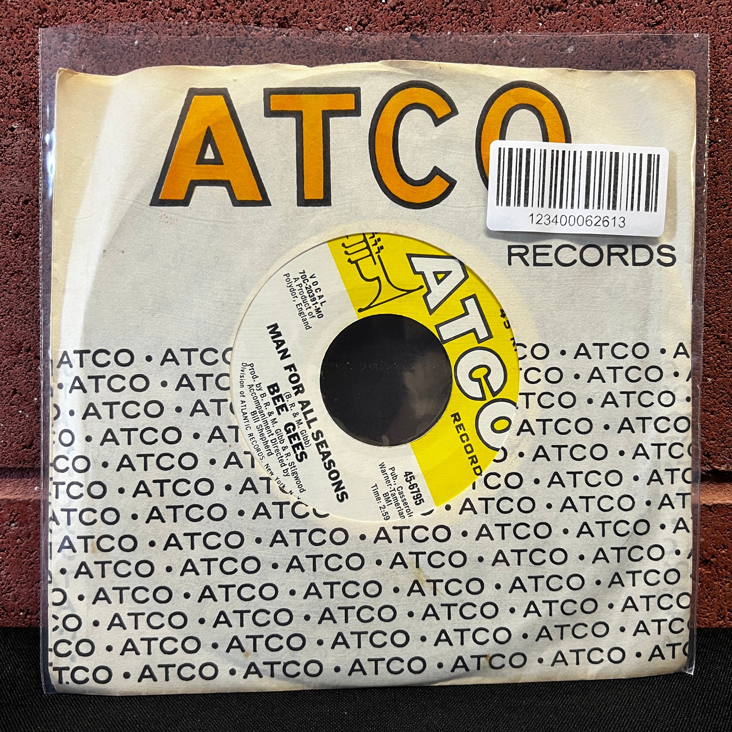 Used Vinyl: Bee Gees "Lonely Days / Man For All Seasons" 7"