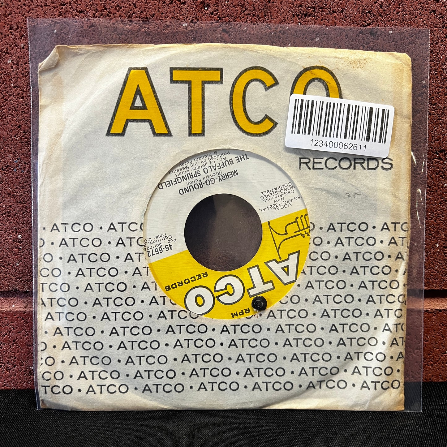 Used Vinyl: Buffalo Springfield, The "Un-Mundo / Merry-Go-Round" 7"