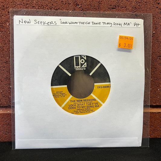 Used Vinyl: New Seekers "Look What They've Done To My Song Ma" 7"