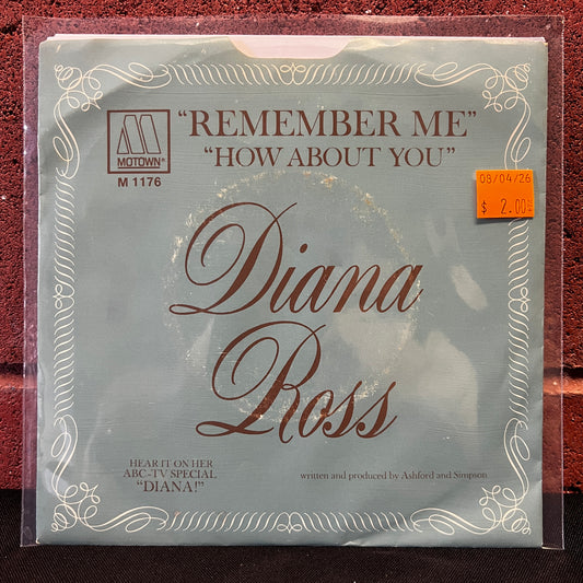 Used Vinyl: Diana Ross "Remember Me / How About You" 7"