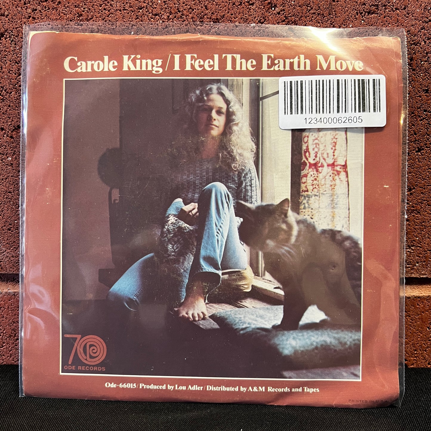 Used Vinyl: Carole King "It's Too Late / I Feel The Earth Move" 7"