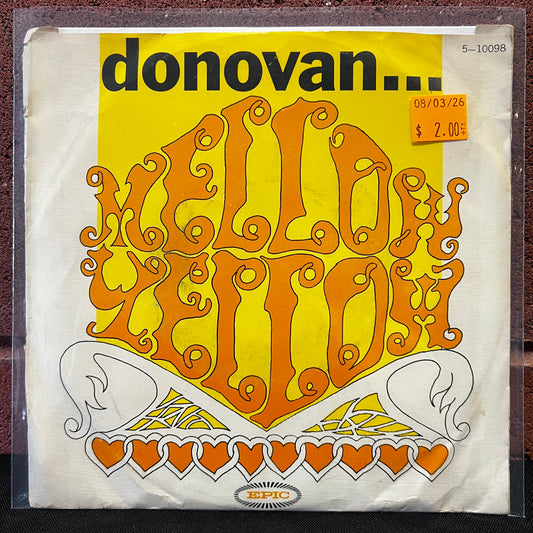 Used Vinyl: Donvan "Mellow Yellow" 7"