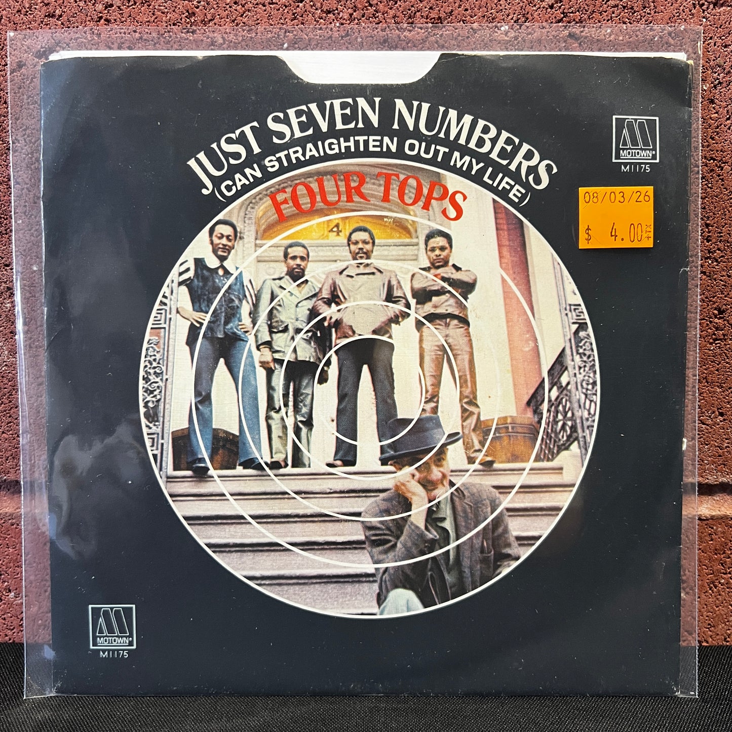 Used Vinyl: Four Tops "Just Seven Numbers" 7"